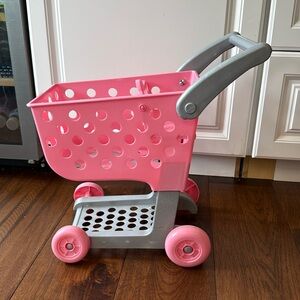 Kids Shopping Cart Pink